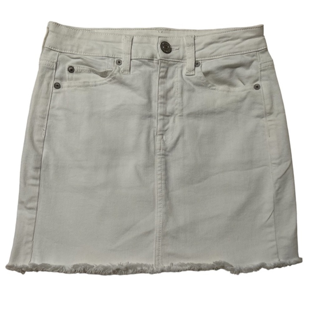 American Eagle White Mini Skirt